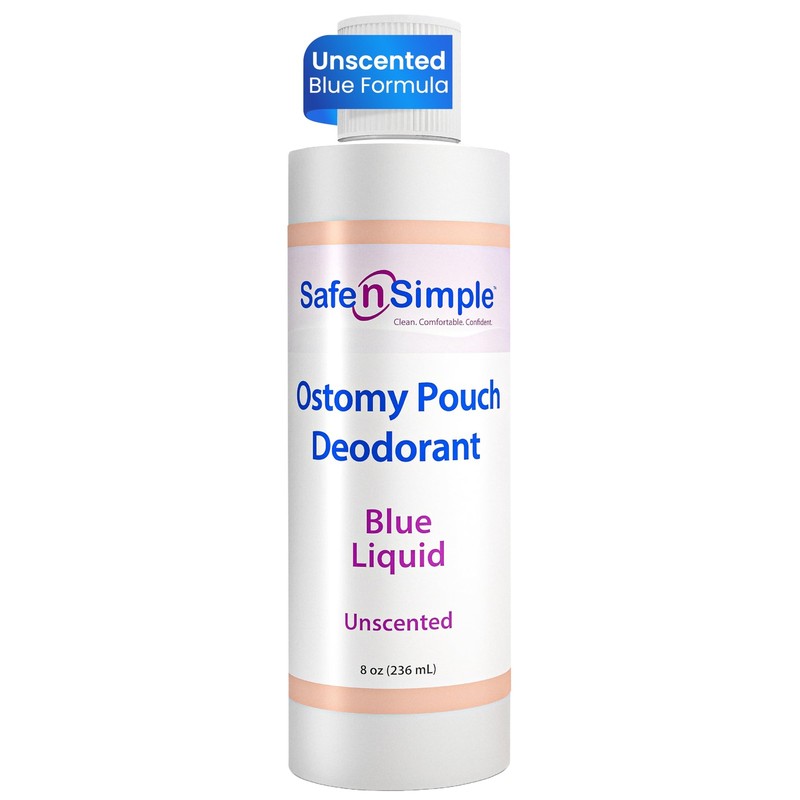 Ostomy Deodorant Classic Blue – Odor Eliminator Ostomy – Ostomy Pouch Deodora…