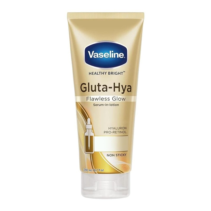 Vaseline Gluta-Hya Flawless Glow Lotion for Face & Body 200ML