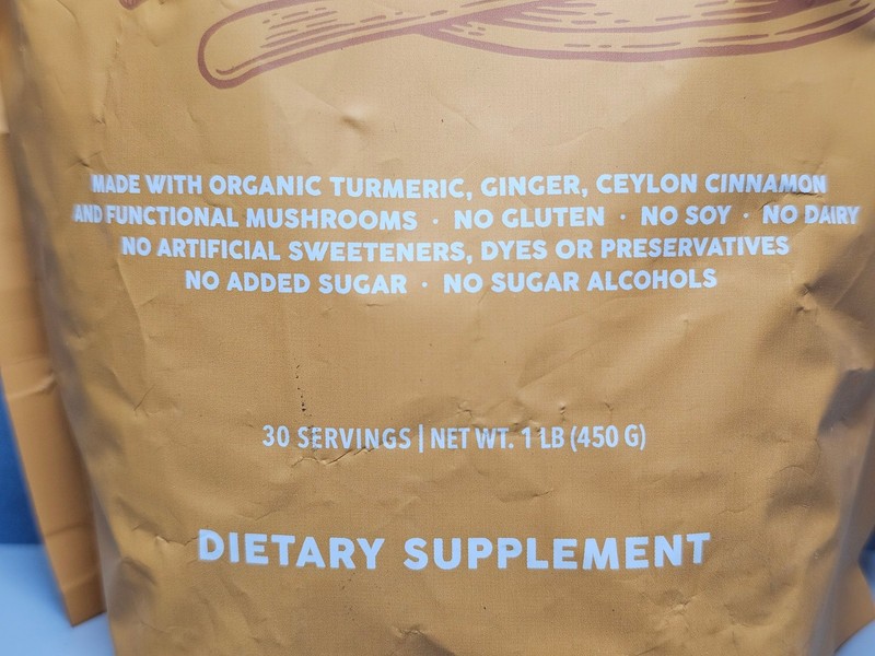 Paleovalley Organic Superfood Golden Milk - 30 servings - Exp 6/27 -New! Sealed! gallery