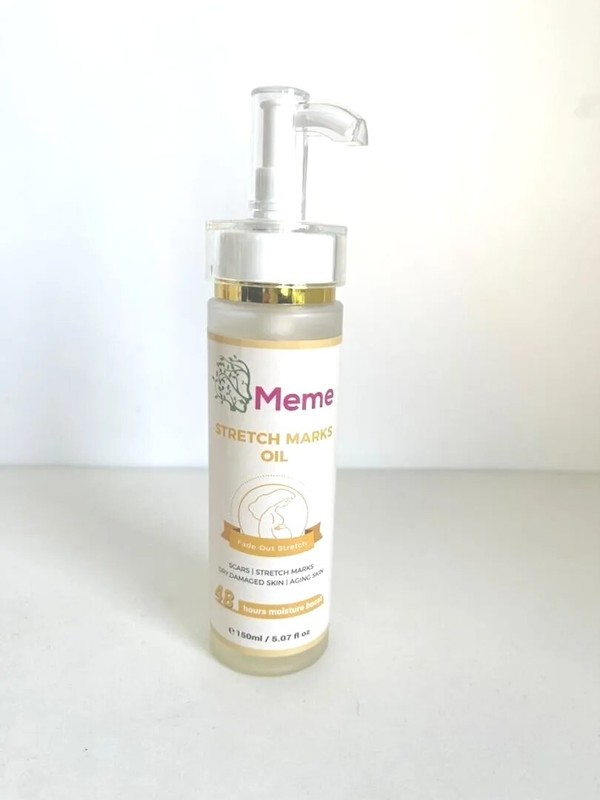 Clear All organic anti stretch marks oil. 100mlx 1 💯 satisfaction