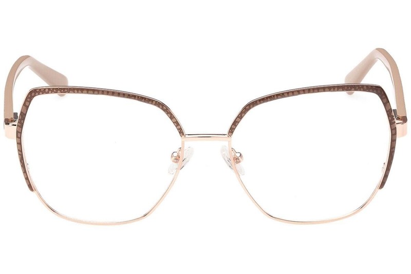 Marciano By Guess GM0383 028 Rose Gold Metal Optical Eyeglasses Frame 55-16-145