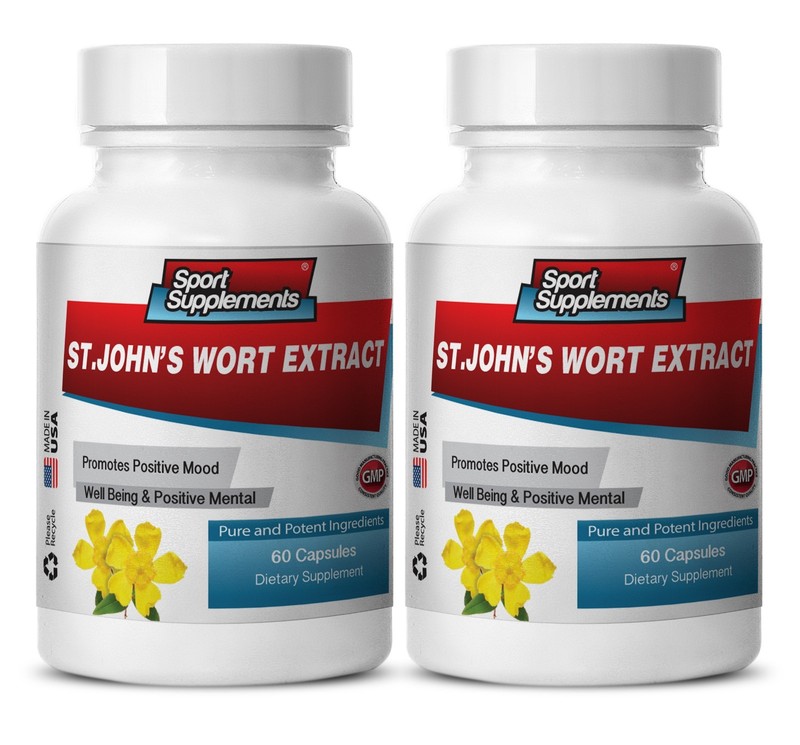 ST John’s Wort Supplement – St. John’s Wort Extract 475mg – Protect Brain 2B