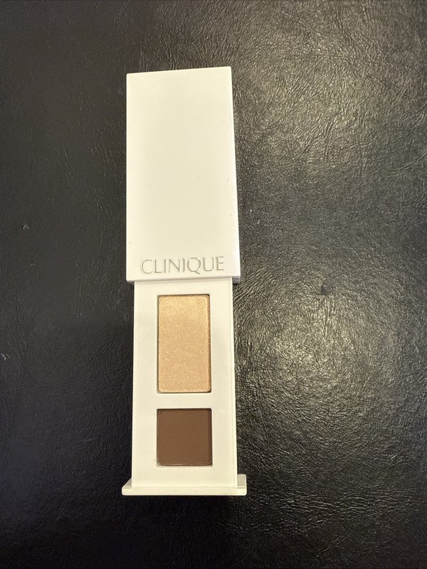 CLINIQUE All About Shadow Duo 06 Daybreak & E0 Chocolate Bark Lim. Edition 06oz