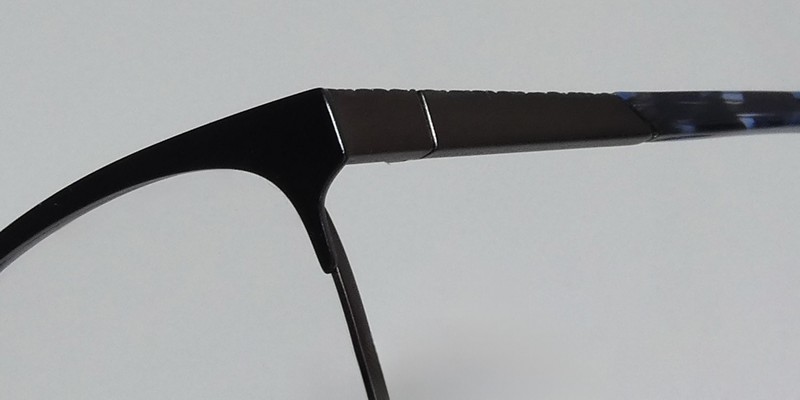NEW JONES NEW YORK J490 EYEWEAR BANGLADESH METAL & PLASTIC BROWLINE 55-16-140 gallery