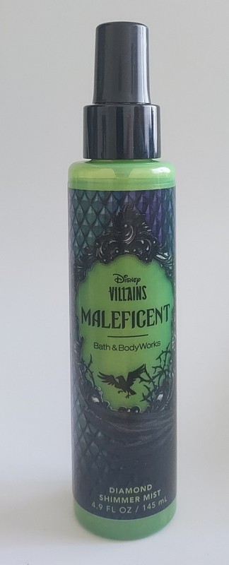 NEW Bath & Body Works Maleficent DISNEY VILLAINS Diamond SHIMMER Mist, 4.9 oz