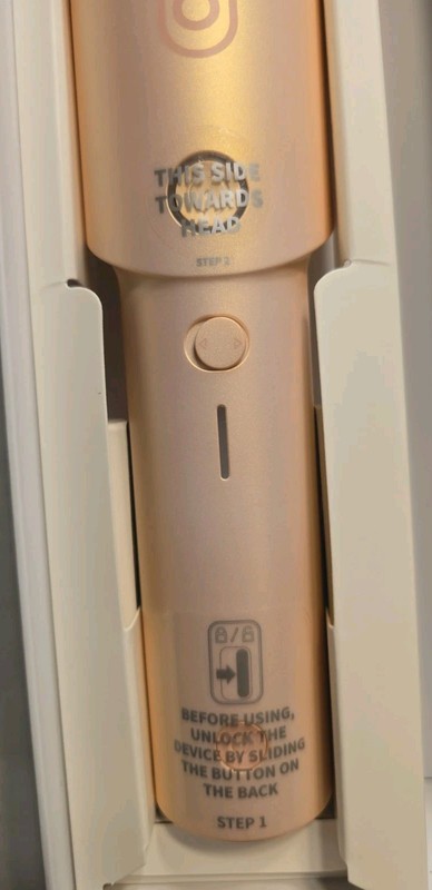 TYMO CURLGO Cordless Auto Curling Iron 1” Pink Rechargeable NEW Open Box gallery
