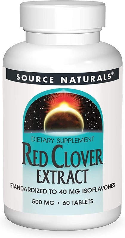 Source Naturals Red Clover Extract 500 mg 60 Tablet