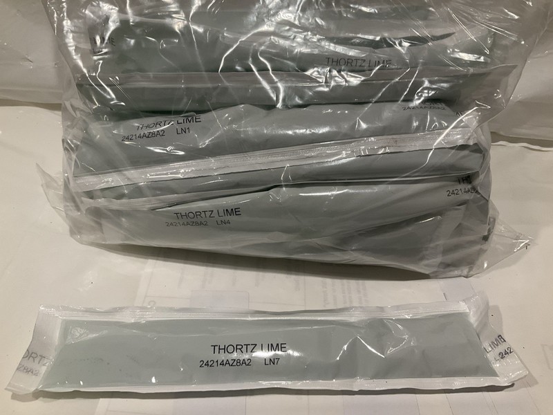 THORZT Assorted Electrolyte Freeze Pops, 3 Fl. Oz. 30 ea. Tubes Bags ( LIME)