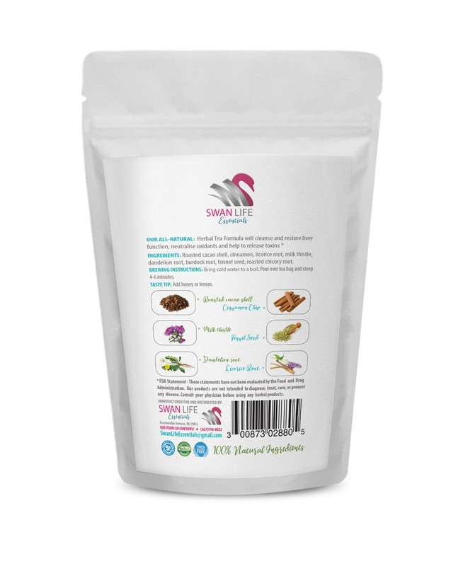 positive energy tea - LIVER CLEANSE TEA - antioxidant tea organic 2 Pks 28 Days gallery