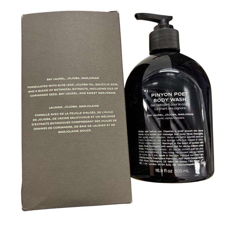 Twentynine Palms Pinyon Poet Body Wash Gel Cleanser Vegan Cruelty-Free 16.9oz gallery