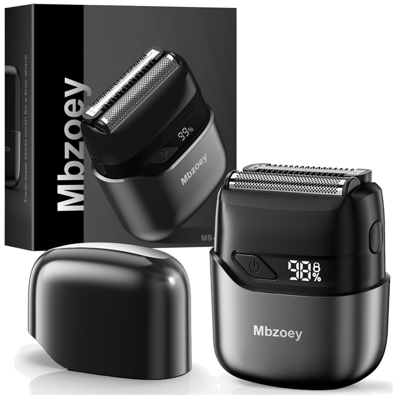 Men’s Mini Electric Razor – Waterproof & Fast Charge
