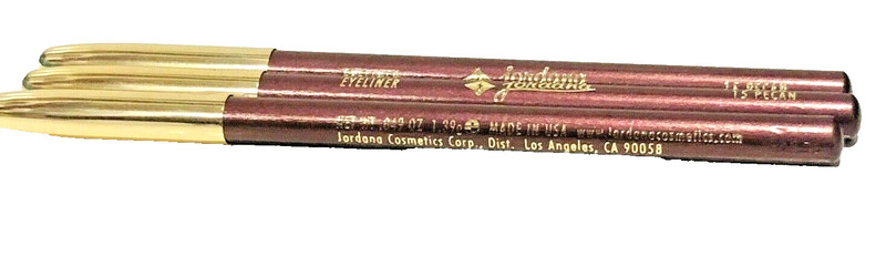 Jordana Kohl Kajal Eyeliner Pencl 5″ 15 PECAN MADE IN USA 3 PENCILS