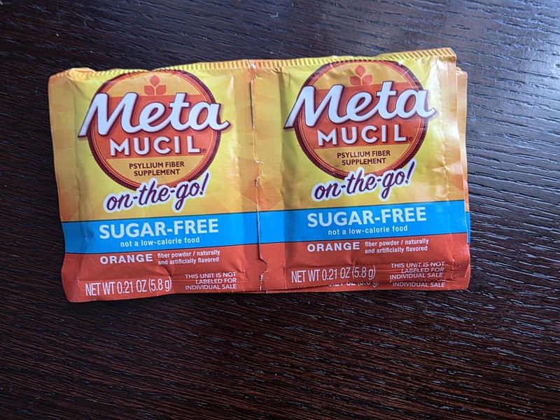Metamucil 4-in-1 Psyllium Fiber Sugar-Free Single Serve Packets 30 Count