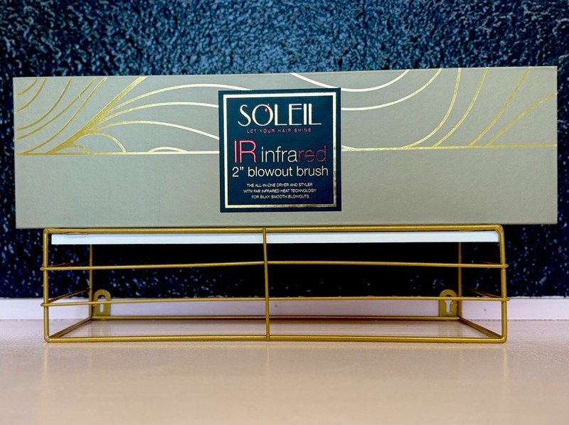 Soleil IR Infrared 2″ Blowout Brush Rose Gold Barrel 1000W E2268001659