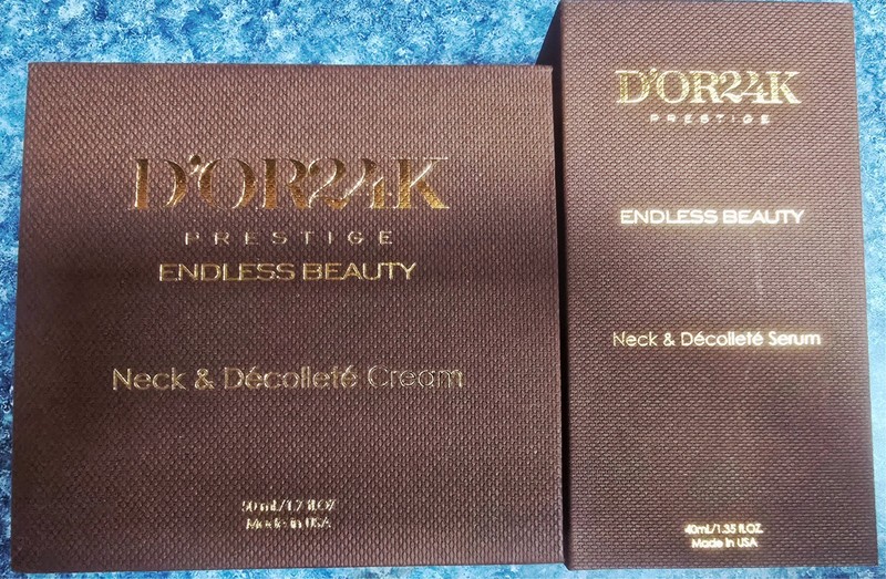 D'OR24K Endless Beauty Neck and Decollette Serum & Cream Set NEW & AUTHENTIC gallery