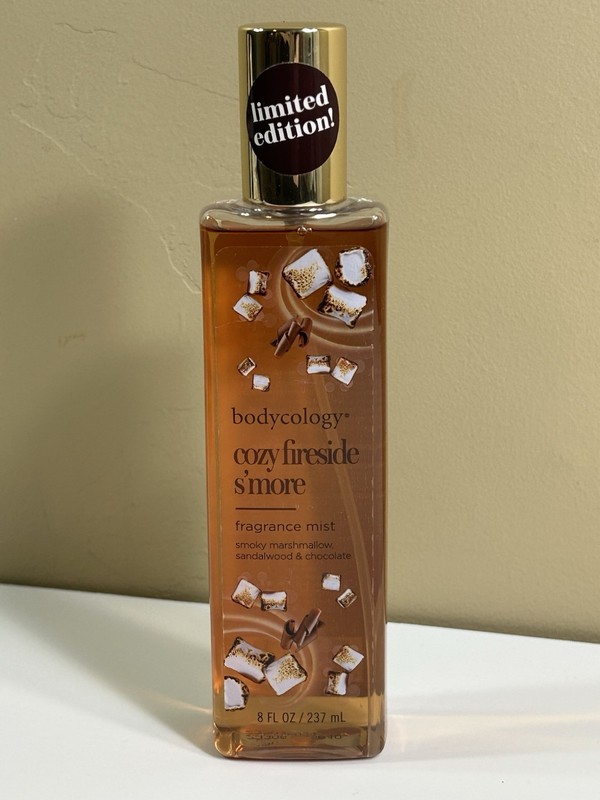 NEW Bodycology COZY FIRESIDE SMORE S’more Fragrance Mist 8 oz LIMITED EDITION