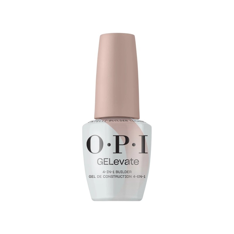 OPI Nail GELevate 4-in-1 Builder, Soft Gel Extensions, Flash Cure Lamp