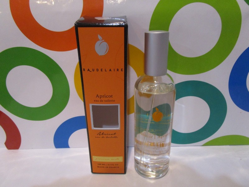 BAUDELAIRE ~ APRICOT EAU D TOILETTE ~ 3.5 OZ BOXED
