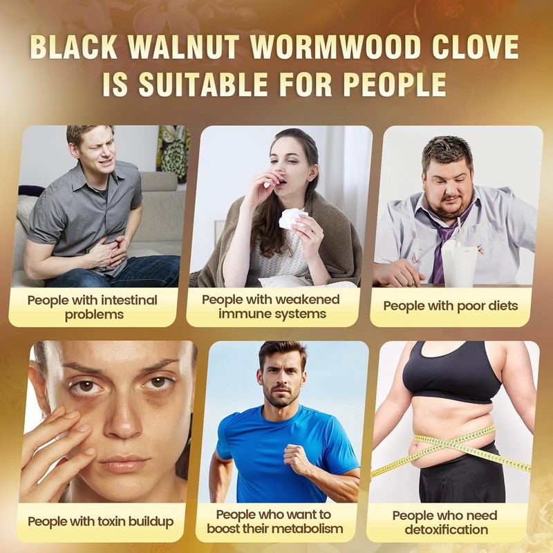 Parasite Cleanse Tincture/Extract-Wormwood,Black Walnut Hull, Clove,Best Quality gallery