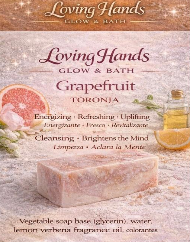 Homemade soap bar – Grapefruit