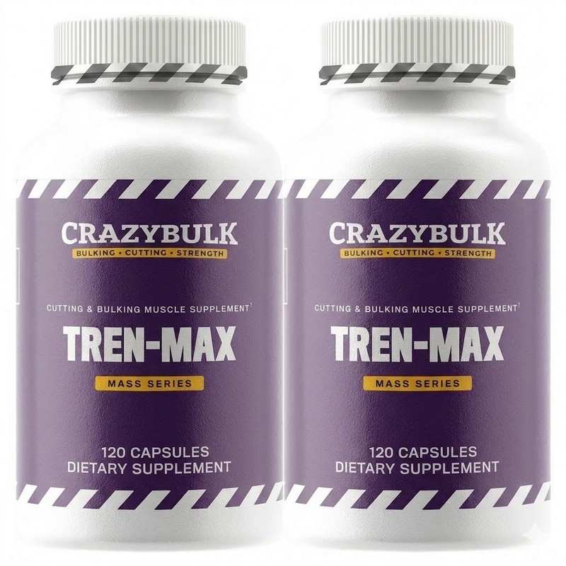 CRAZYBULK TREN-MAX | Natural Anabolic Body Building Supplement Pack of 2