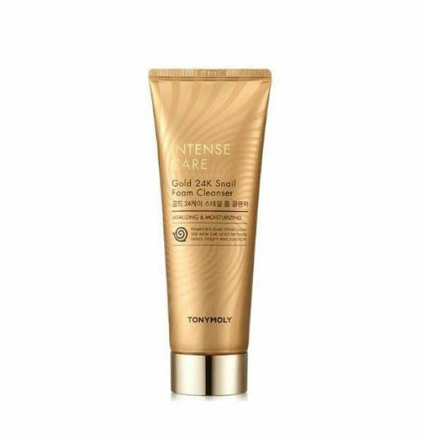 TonyMoly Intense Care Gold 24K Snail Foam Cleanser 150ml Tony Moly USA Seller