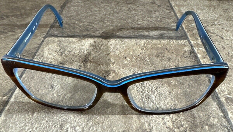Michael Kors MK257 235 Brown Teal Eyeglasses Frame Full Rim 52-17-135-35mm G17 gallery