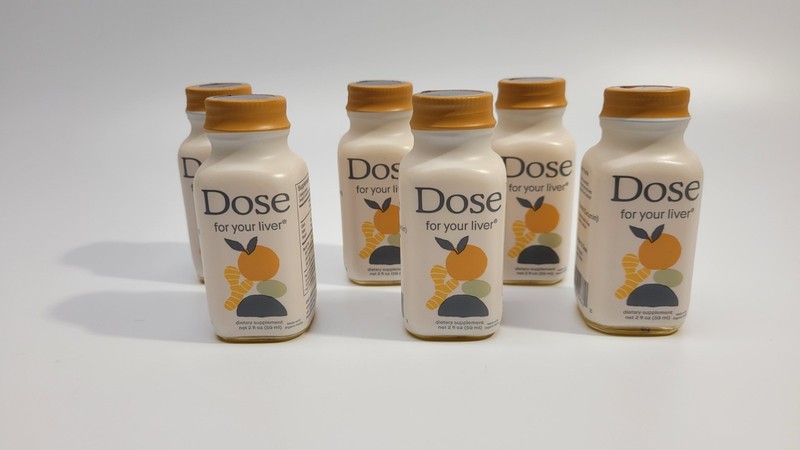6 PACK DOSE For Your Liver Support Supplement Cleanse 2oz Non-GMO Exp. 04/2028 gallery