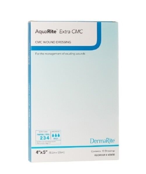 McK AquaRite Extra CMC Wound Dressing 2 X 2 Inch – Box of 10