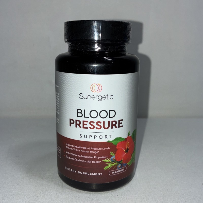 New Sunergetic Premium Blood Pressure Support Heart Health 90 Caps Sealed