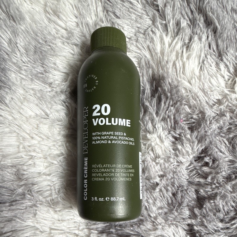20 Volume Color Creme Developer 3 fl oz with Grape Seed, Pistachio Oil