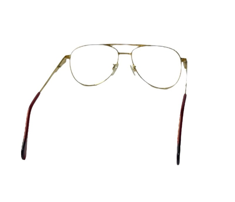 Vintage Titmus Aviator Glasses TP201 TOR 145 CS82 Z87 Gold Frames Maroon Tips ￼ gallery