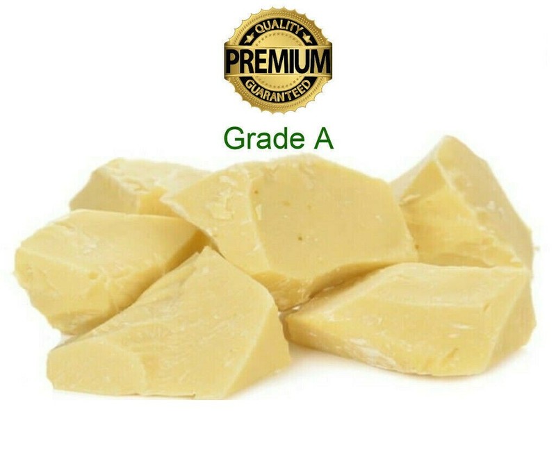 Raw Cocoa Butter 1 LB Bag 100% Pure Unrefined Organic Chocolate Bean FOOD GRADE