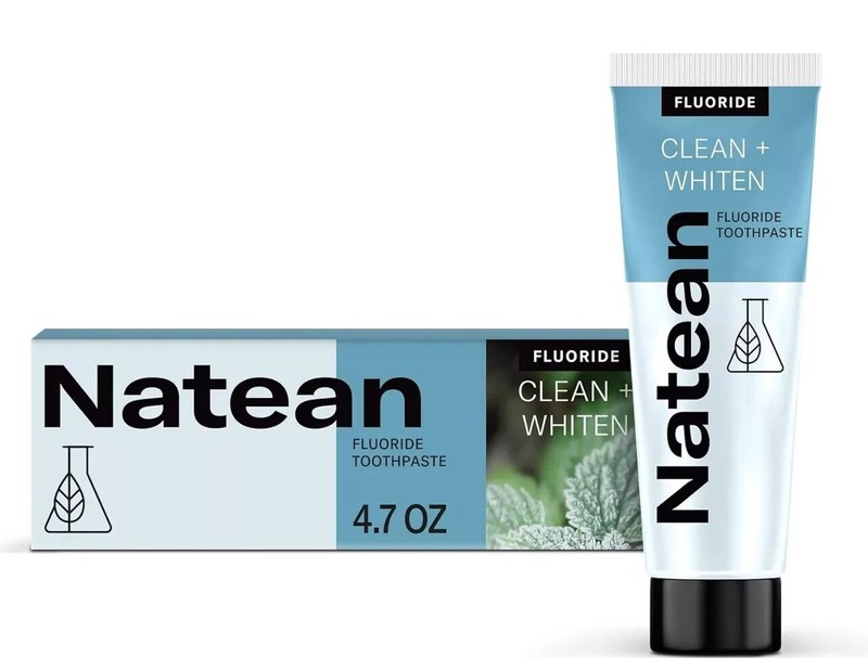 3 X Natean Fluoride Whitening Toothpaste, Clean Mint - 4.7 oz EXP 01/2024 gallery