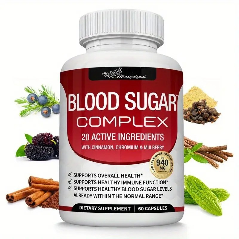 Blood Sugar Support Complex 2-Pack 120pill Cinnamon, Chromium, Alpha Lipoic Acid gallery