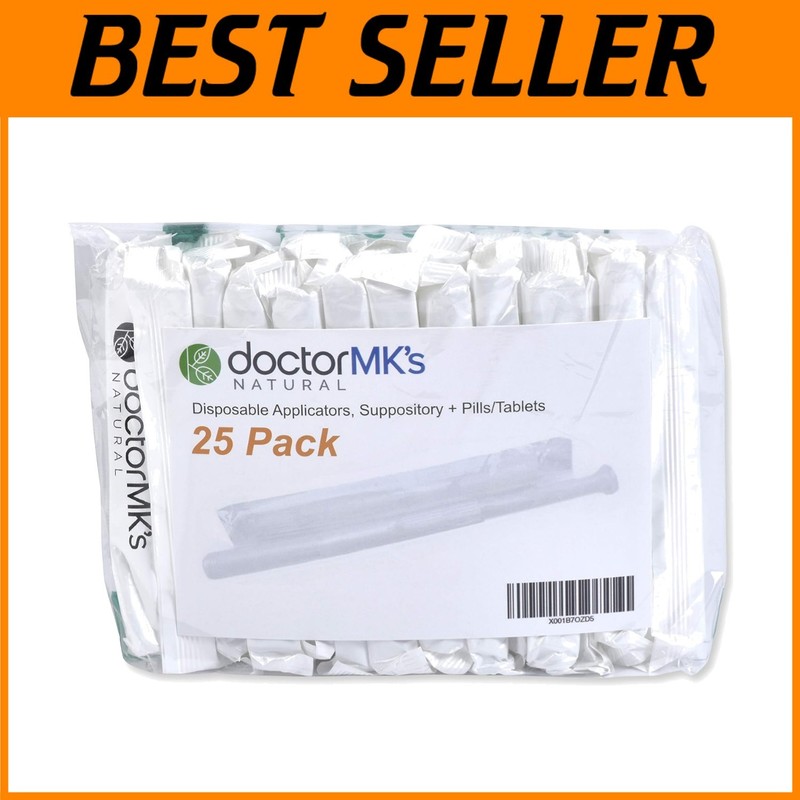 Doctor MK’s Suppository Applicators for Pills & Tablets