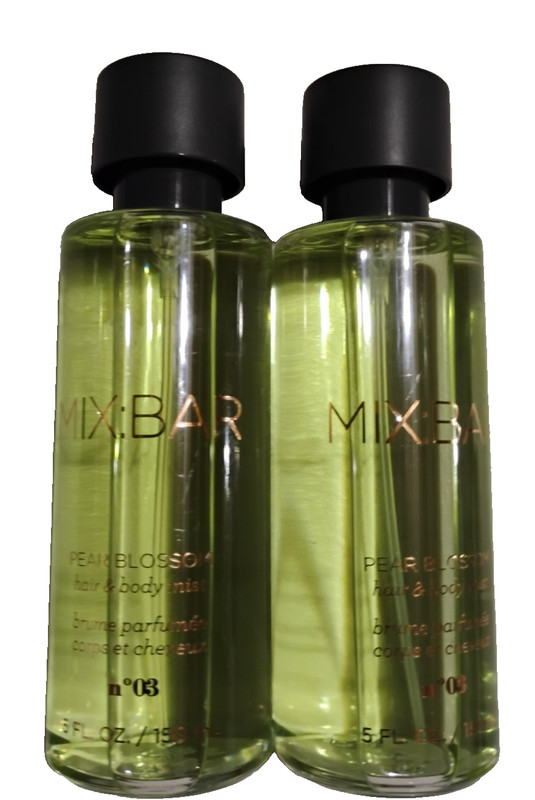 Mix Bar No. 3 Hair & Body Mist 5 oz. Each Pack of 2 New