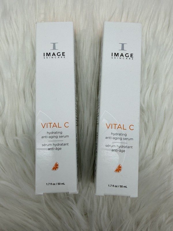 2X IMAGE Skincare VITAL C – Hyaluronic Acid Vitamin C 1.7oz Anti-Aging Serum NIB