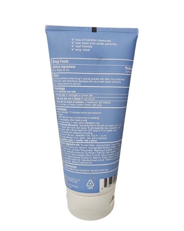Thinksport SPF 50 Natural Mineral Sunscreen Zinc Oxide, 6 Fl Oz EXP 11/2028 gallery
