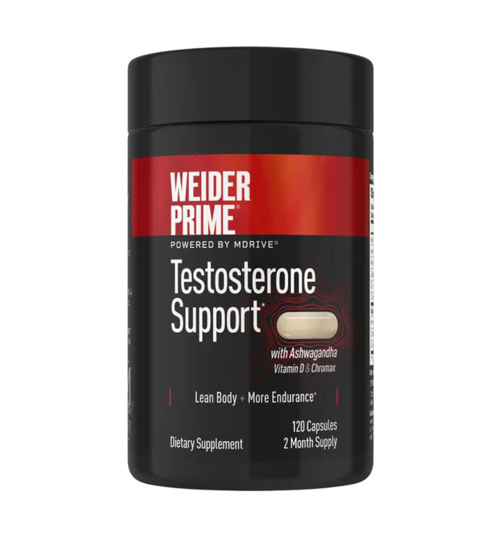Weider Prime Men’s Vitality Support with Ashwagandha 120 Capsules