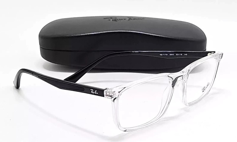 Ray-Ban RX7170I 5943 Clear Frames Reading Glasses/Bifocal/Progressive Lenses