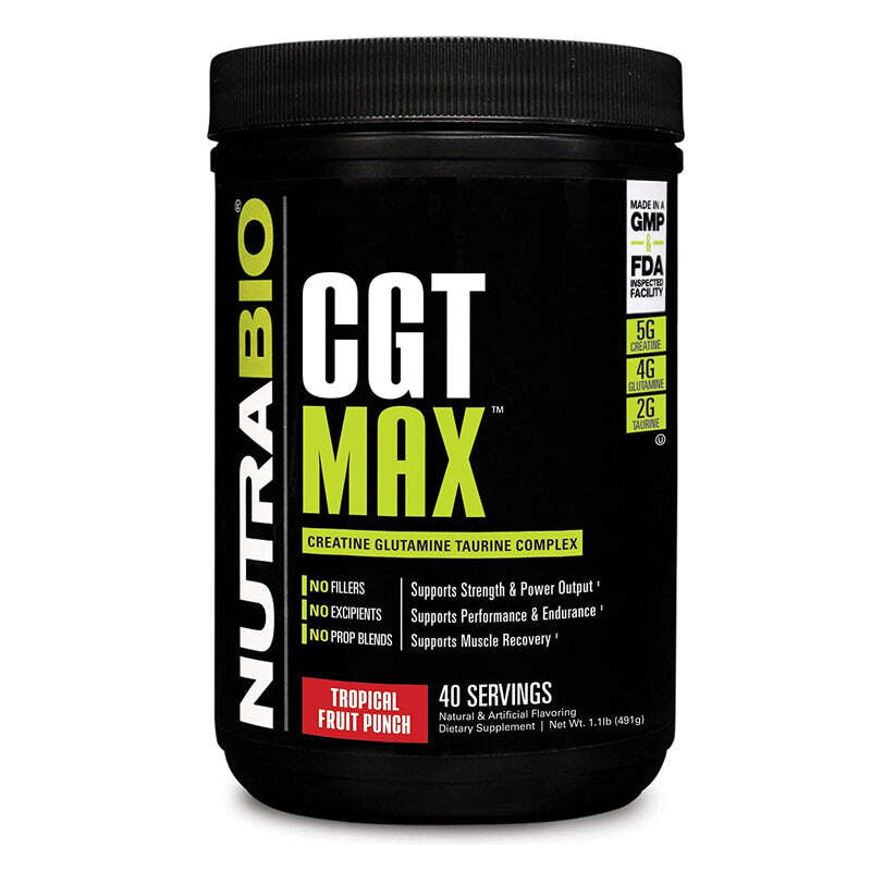 NutraBio – CGT MAX – 40 Servings