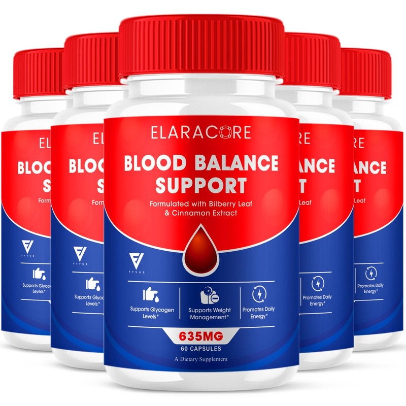 (5 Pack) Elaracore Glycogen Capsules, Elarecore Advanced Support (300 Capsules)