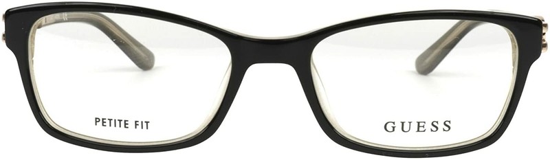 GUESS GU2677 Black & Gold 001 Women Plastic Optical Eyeglasses Frame 53-17-135