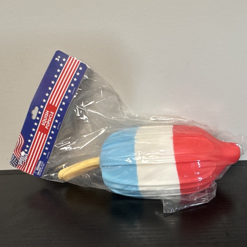 Sunny Days Red White & Blue Popsicle Tactile Squeeze Toy Stress Ball
