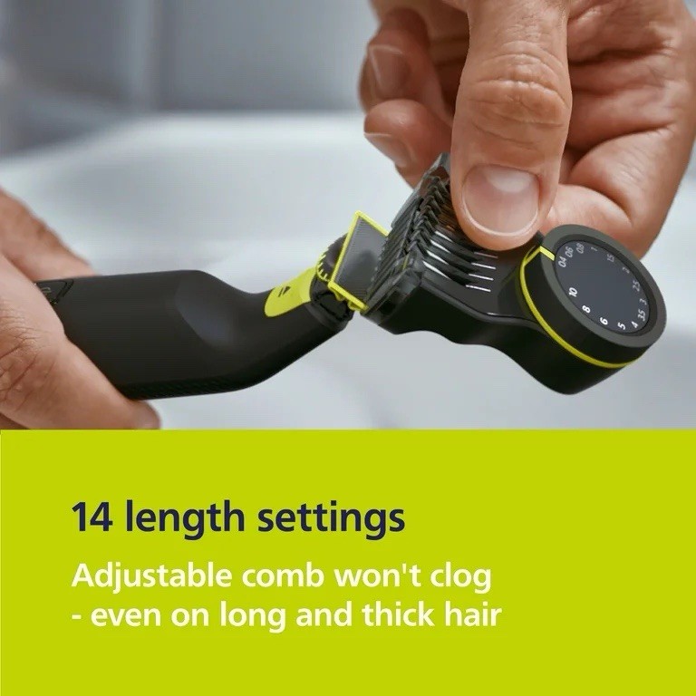 Philips Norelco OneBlade Pro 360 Face Body Trimmer QP6552 Razor w/ Hard Case NEW gallery