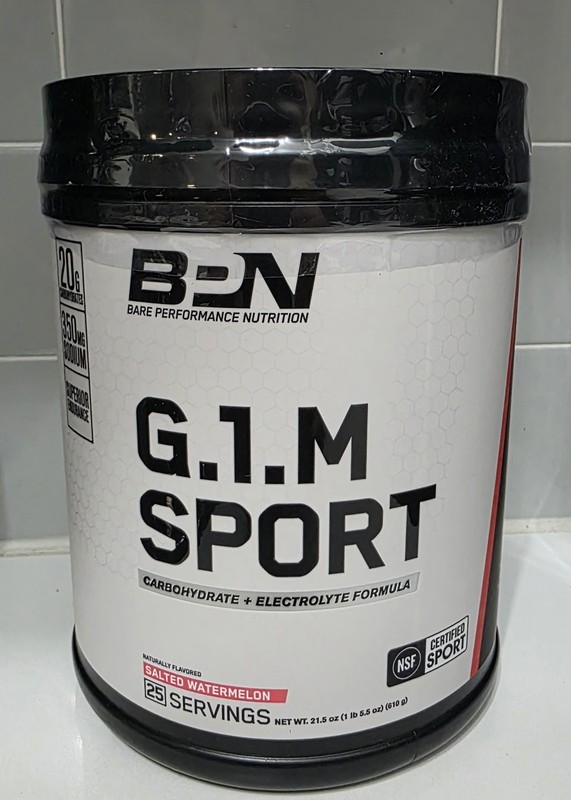 BPN G.1.M Go One More Salted Watermelon 25 Servings Endurance Fuel Mix gallery