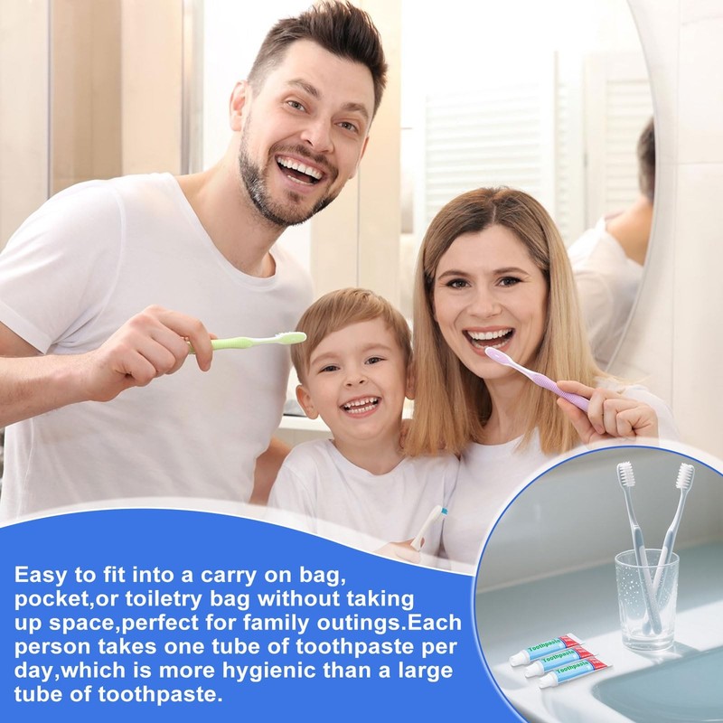 0.28oz Small Toothpaste Travel Size Bulk,Mini 1 Ounce (Pack of 40) gallery