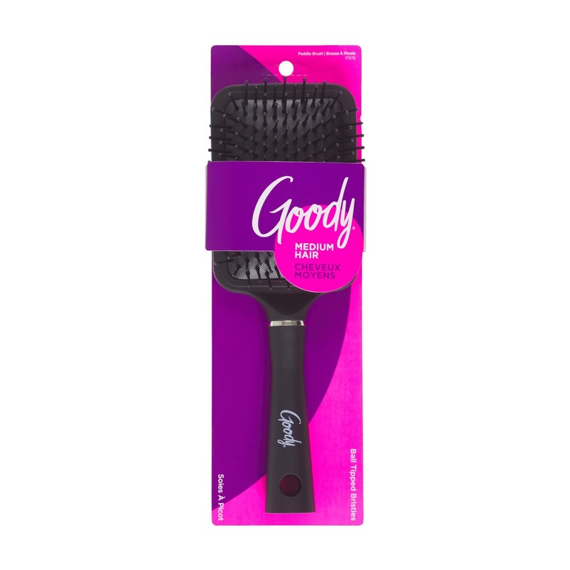 Detangling Paddle Brush – Custom Style, Ball-Tipped Bristles, Tackle Tangles & K