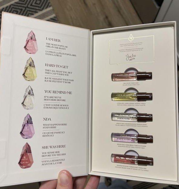 NIB 100% Authentic FORVR MOOD Perfume Discovery Set, 5 x 0.17 oz/ 3 mL